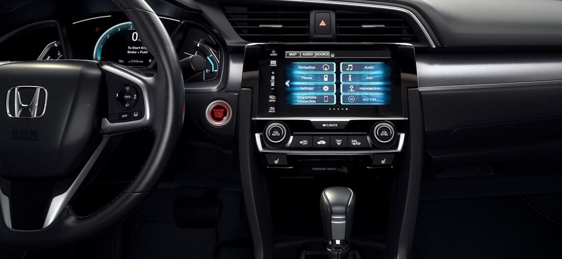 Technology in the 2018 Honda Civic.JPG