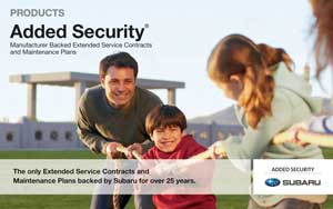 Subaru Added Security