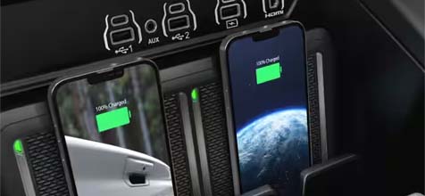 RAM 1500 OFFERS CLASS-EXCLUSIVE AVAILABLE DUAL WIRELESS CHARGING PADS