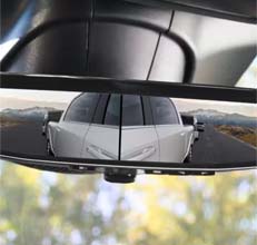 EXTERIOR MIRROR CAMERAS ACTIVATED.
