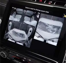 AVAILABLE REAR-SEAT MONITORING CAMERA*