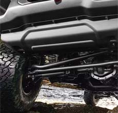 ELECTRONIC SWAY BAR DISCONNECT AND ROCK RAILS