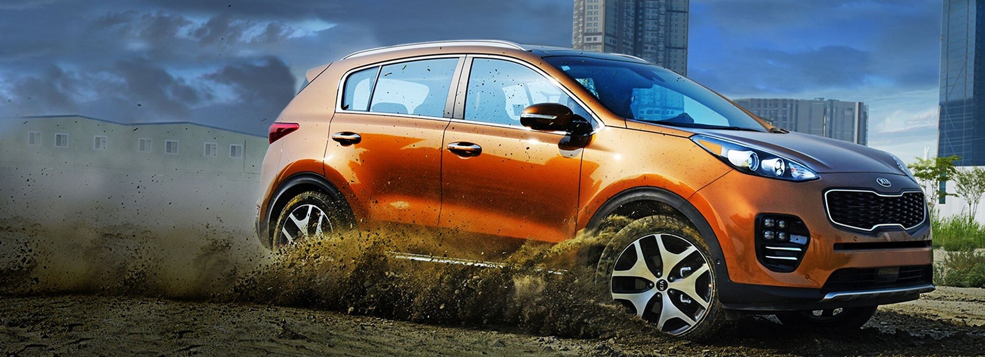 Kia Sportage SUV Orange