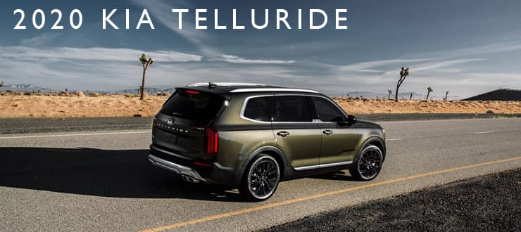 2020 Kia Telluride rear right isometric view