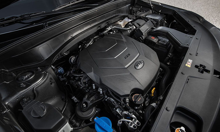 2020 Kia Telluride 2020 Kia Telluride engine view