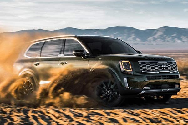 2020 Kia Telluride Offroad in Desert
