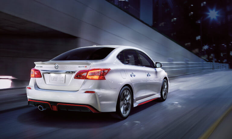 White 2019 Nissan Sentra exterior 2019 Nissan Sentra exterior