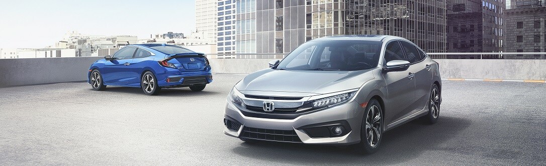 2016 Honda Civic coupe & sedan Honda Civic coupe & sedan