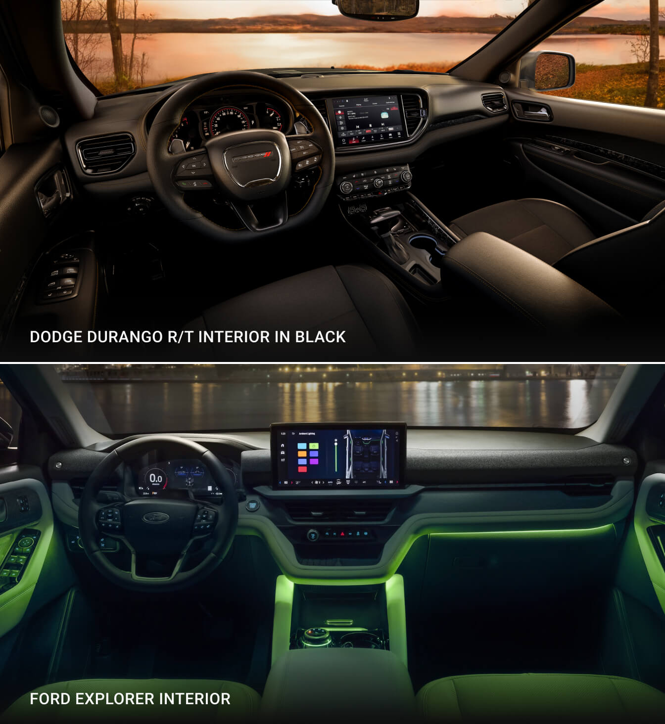 2025 Durango R/T 20th Anniversary Premium interior in Black