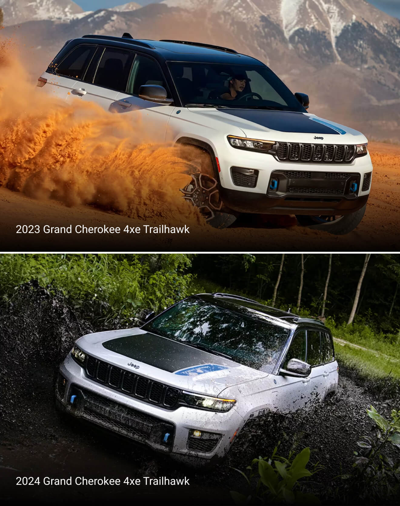 2024 vs. 2023 Jeep Grand Cherokee 4xe Trims