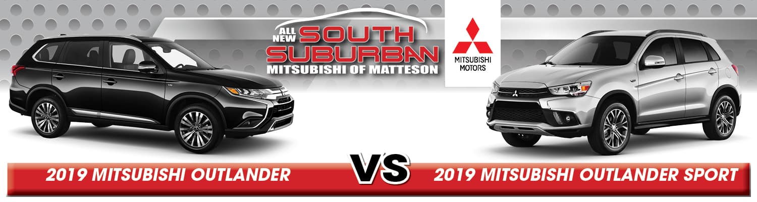 2019 Mitsubishi Outlander vs. Outlander Sport 2019 Mitsubishi Outlander vs. Outlander Sport
