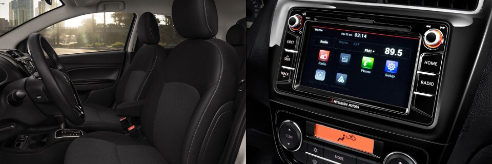 2018 Mitsubishi Mirage Interior