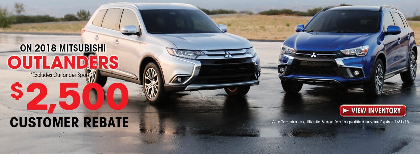 2018 Mitsubishi Outlanders