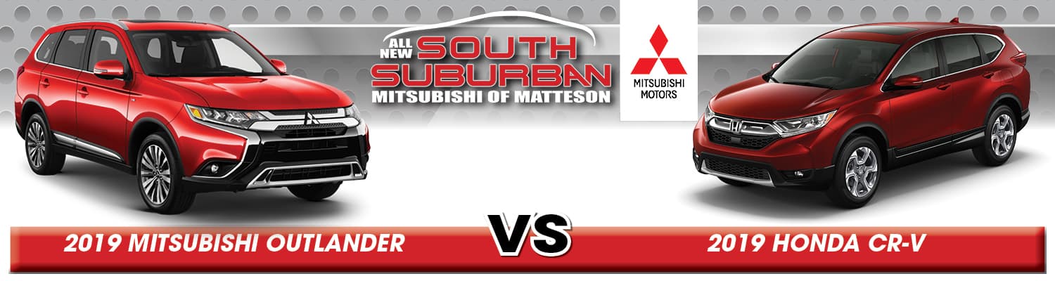 2019 Mitsubishi Outlander vs. Honda CR-V 2019 Mitsubishi Outlander vs. Honda CR-V