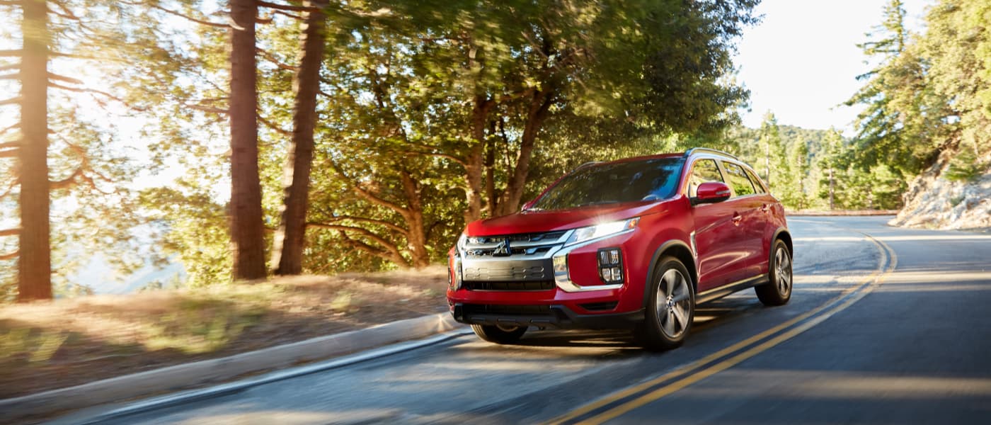 2020 Mitsubishi Outlander Sport driving on road