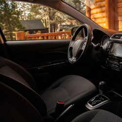 2019 Mitsubishi Mirage seats
