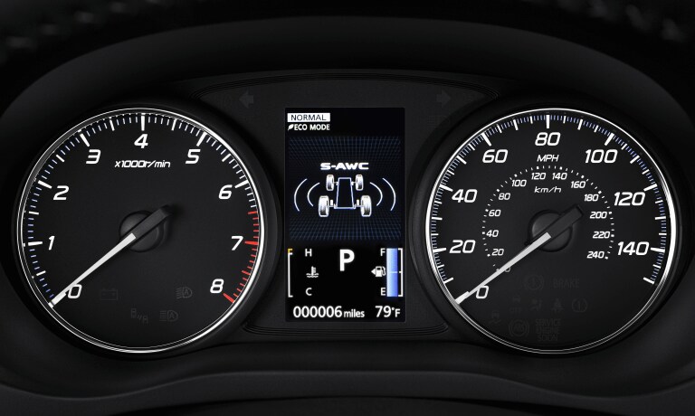 2020 Mitsubishi Outlander dashboard