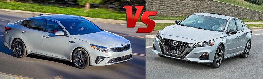 2019 Kia Optima vs 2019 Nissan Altima Calgary