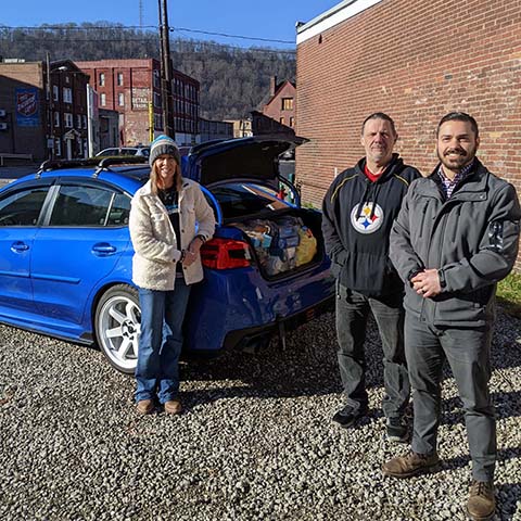 Johnstown Soup Kitchen and Subaru Ambassadors