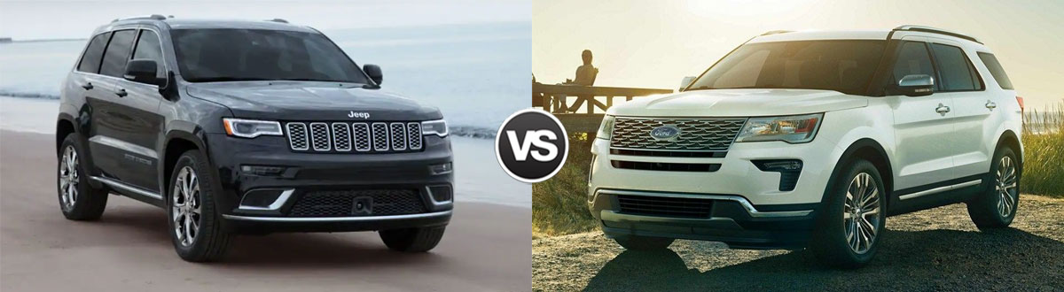 2019 Jeep Grand Cherokee vs 2019 Ford Explorer