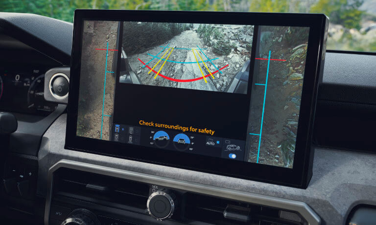 2025 Toyota 4Runner Interior Infotainment Screen With Backup Camera