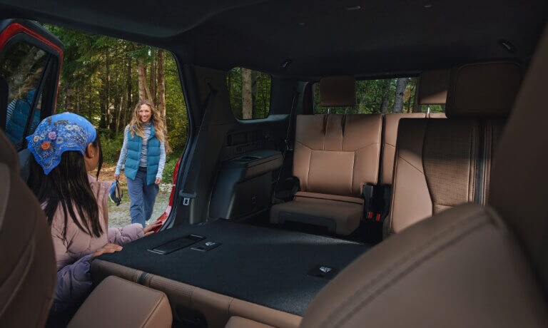 2025 Toyota 4Runner Interior Middle Seat Folded Down