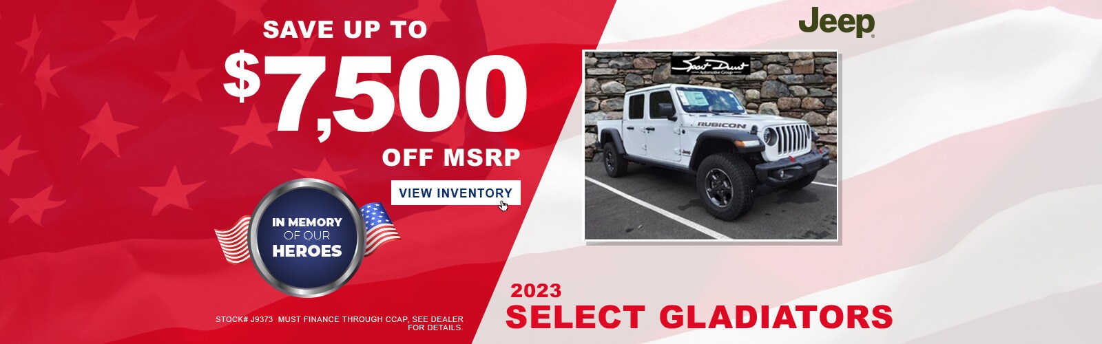 New Vehicle Specials Sport Durst Chrysler Dodge Jeep