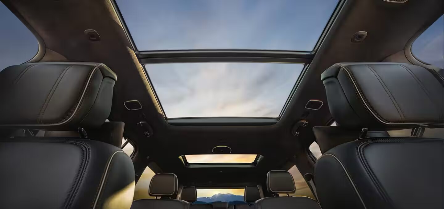 2026 Jeep Grand Wagoneer -- panoramic sunroof exterior