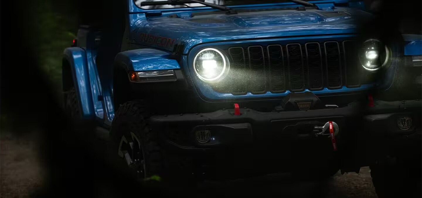 2026 Jeep Wrangler LED headlights