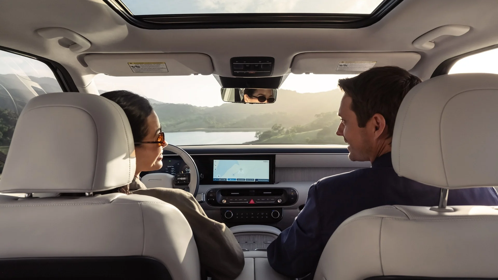 2026 Hyundai Palisade dual curved 12.3-inch cockpit display