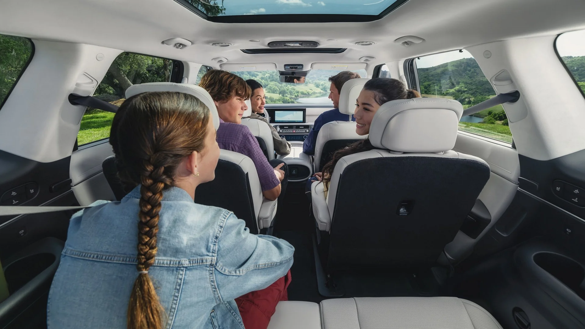 2026 Hyundai Palisade rear seating and cargo space