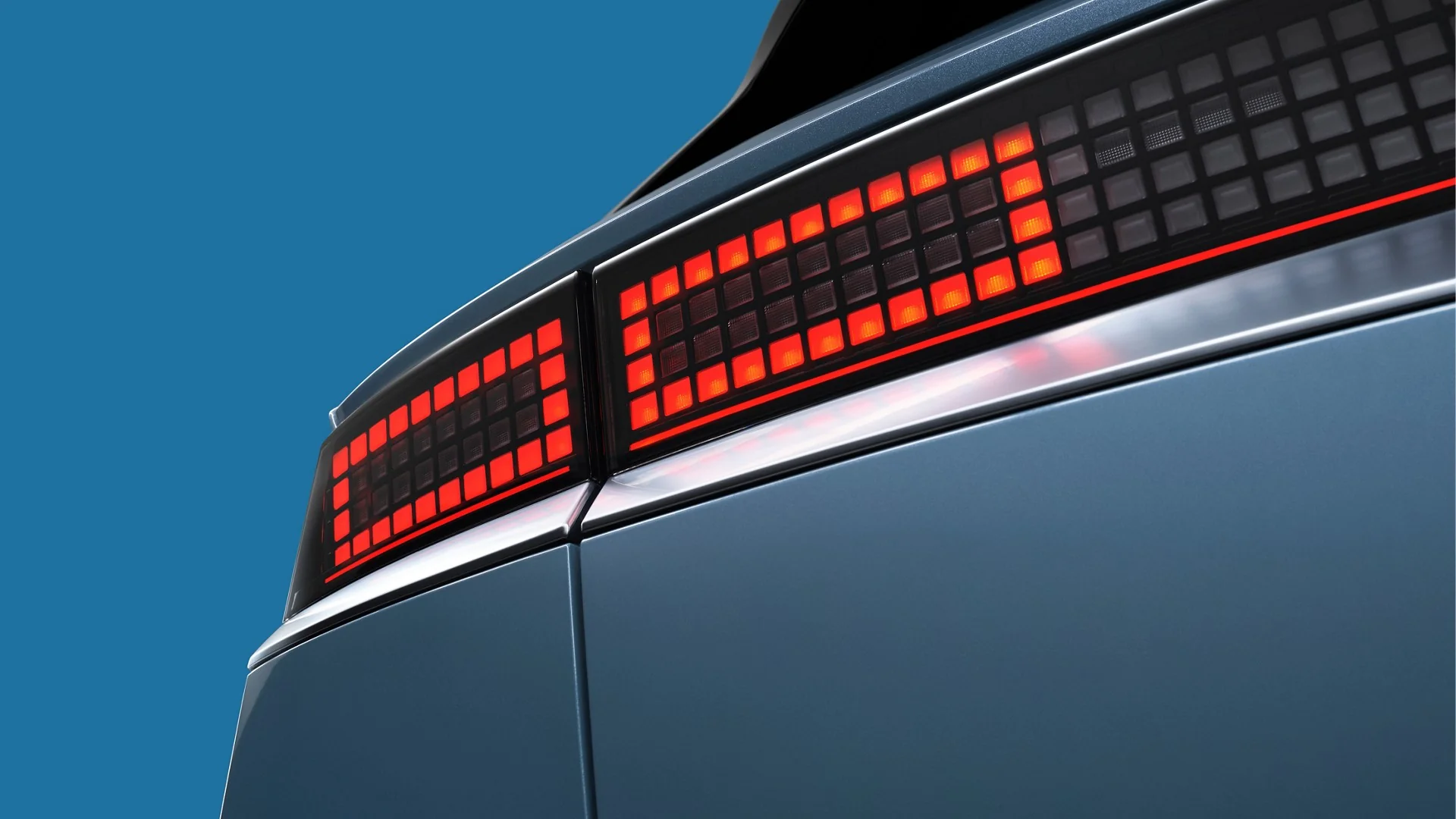 2026 Hyundai IONIQ 5 LED taillights and NACS charge port detail