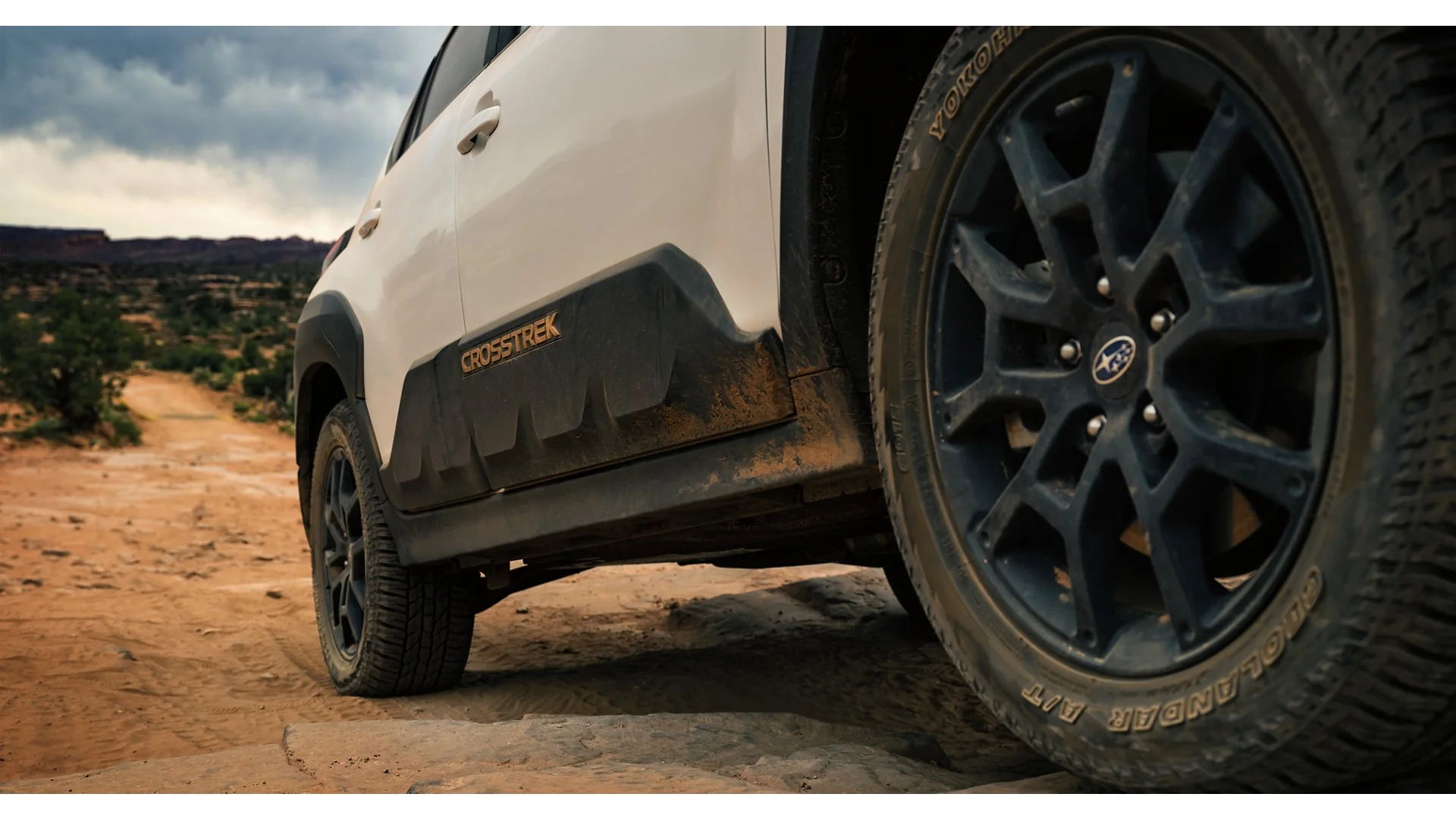 Subaru Crosstrek Wilderness 17-inch alloy wheels and all-terrain tires, Subaru Crosstrek AWD