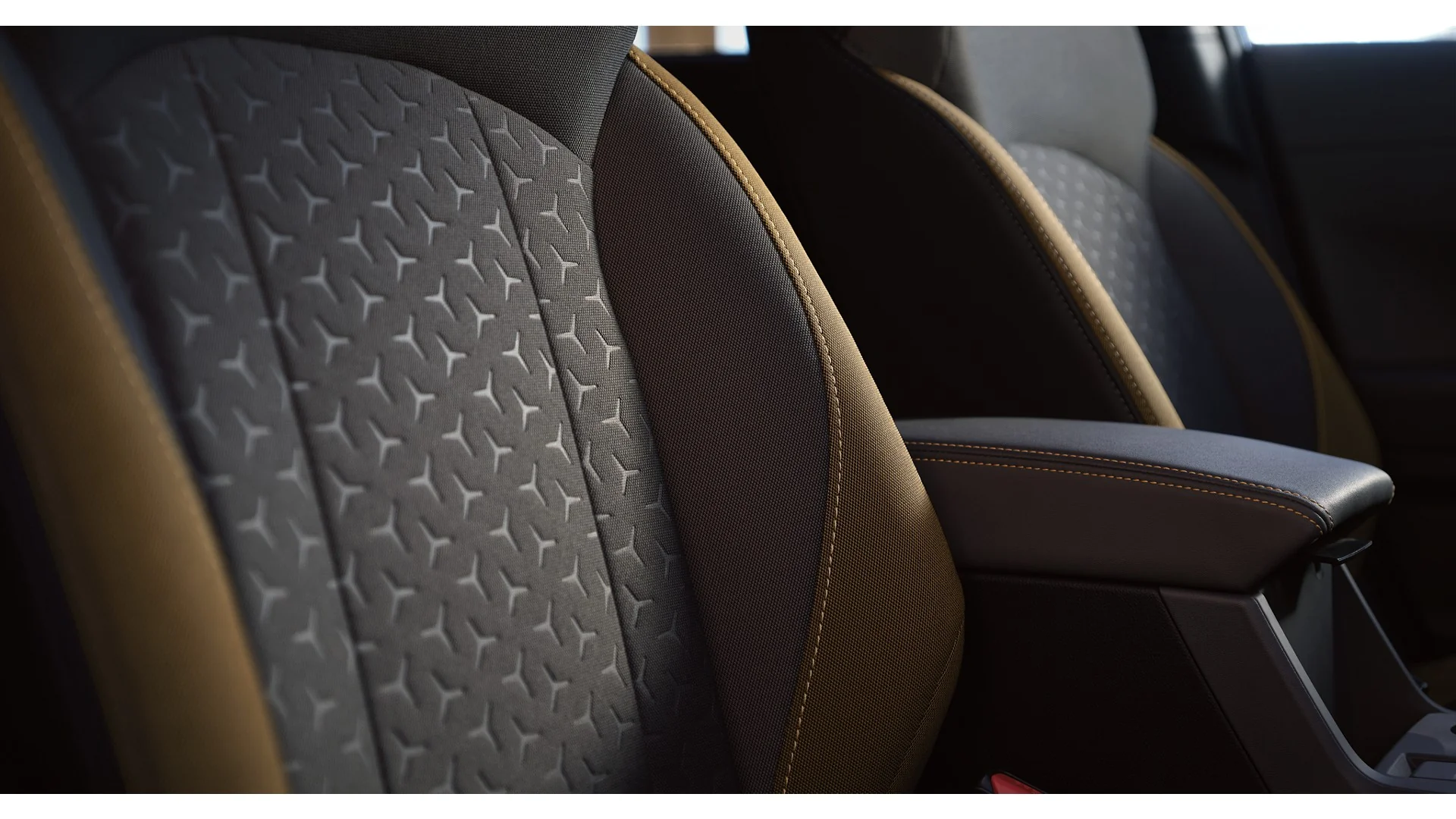 Subaru Crosstrek Sport interior in sport cloth upholstery