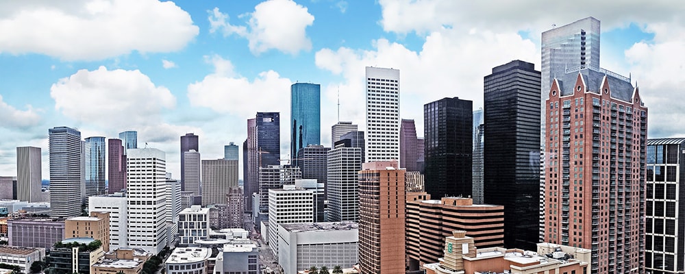 View of Houston, TX