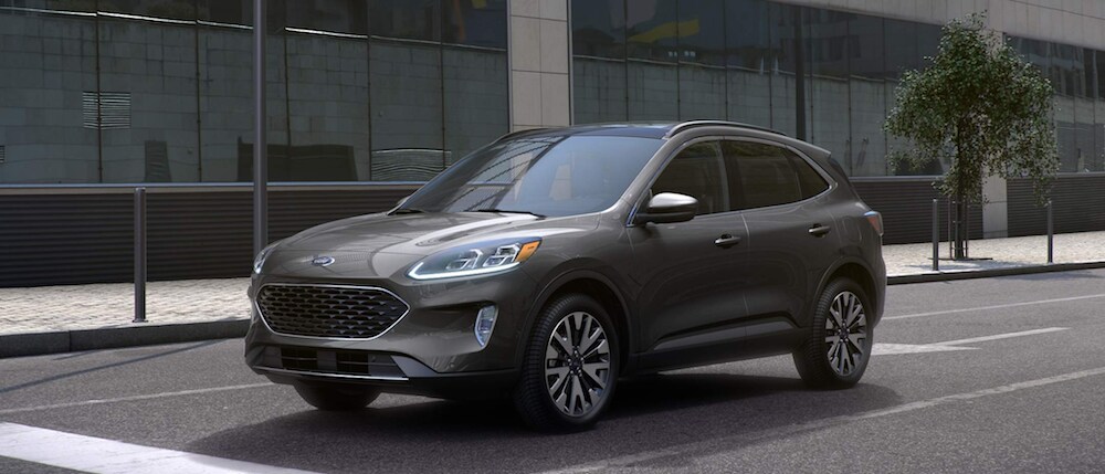 Carbonized Gray 2022 Ford Escape for sale at Springfield Ford