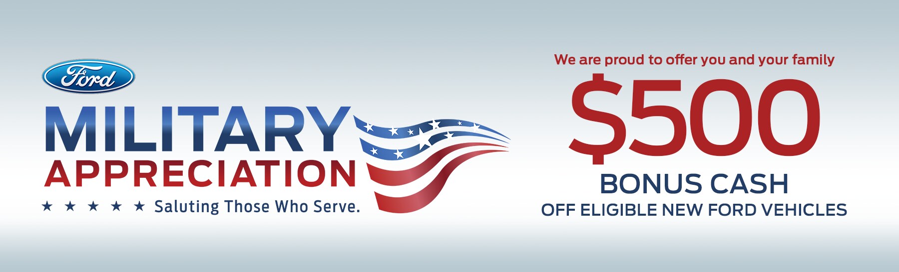 Military Appreciation Rebate
