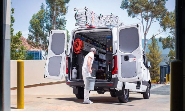 Mercedes-Benz Sprinter cargo space