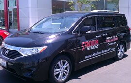 Stadium Nissan Service Shuttle