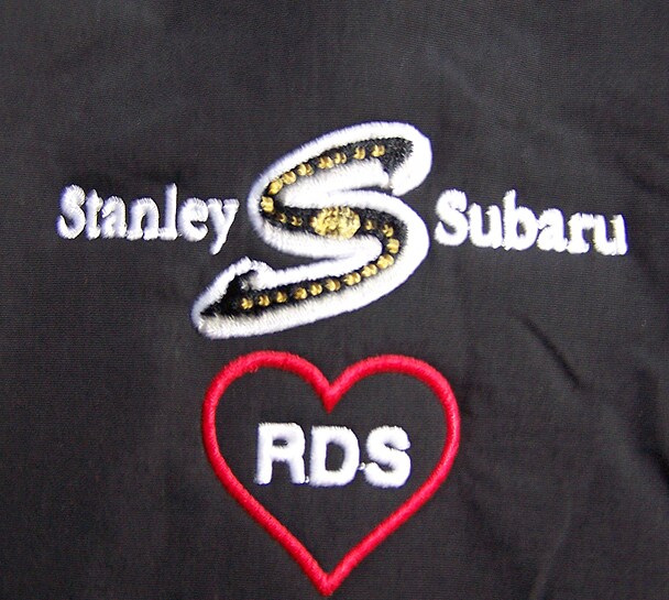 Stanley Subaru memorial vest detail