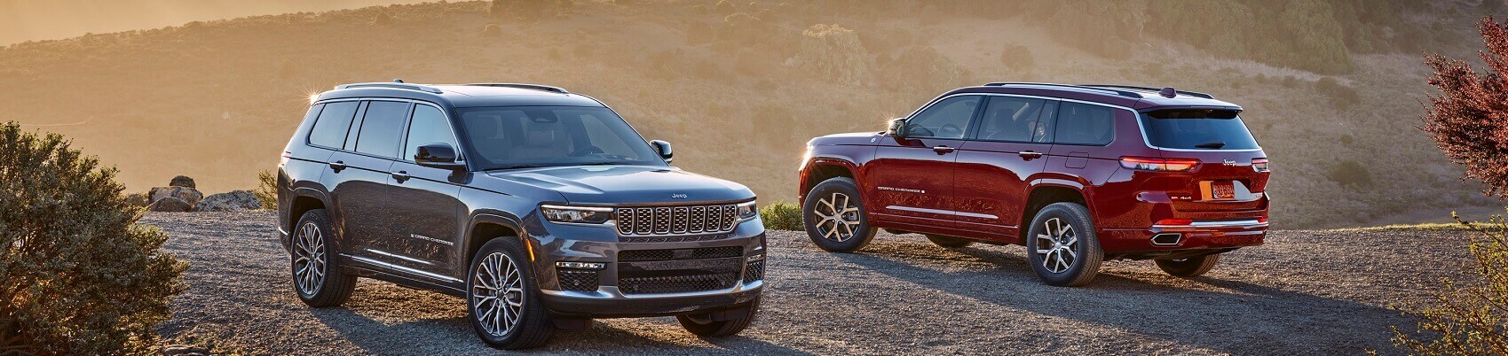 Two Jeep Grand Cherokee L