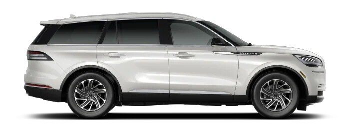A 2023 Lincoln Aviator® SUV in Pristine White