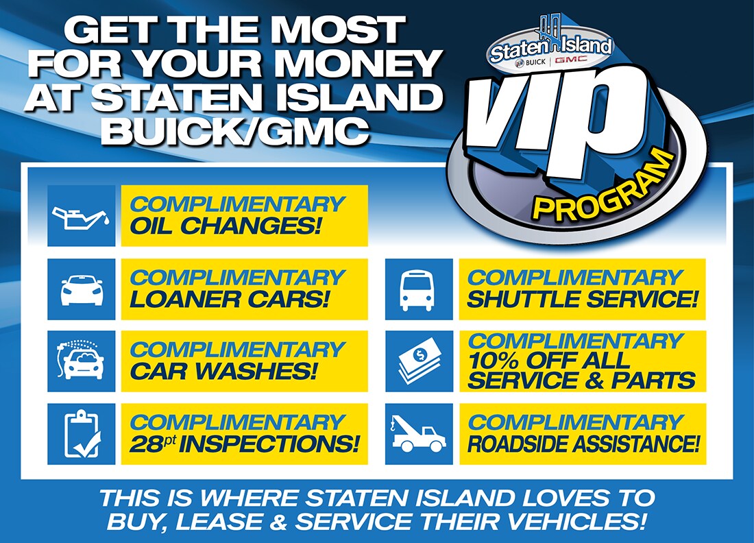 Extras You Get At Staten Island Buick GMC