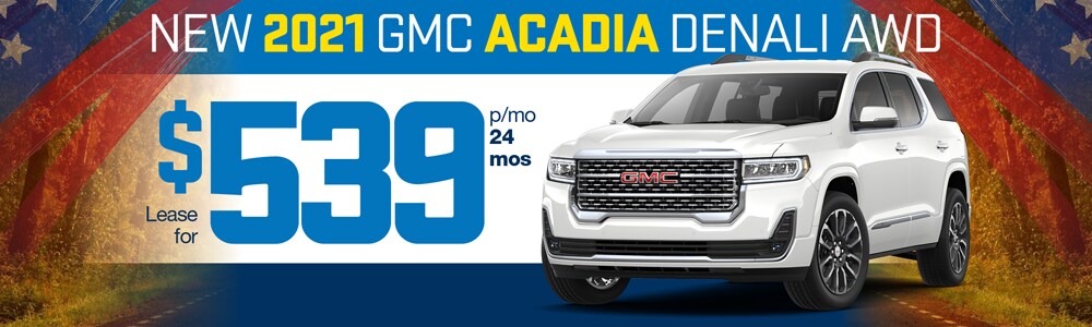 GMC NY Dealer Acadia Special Offer
