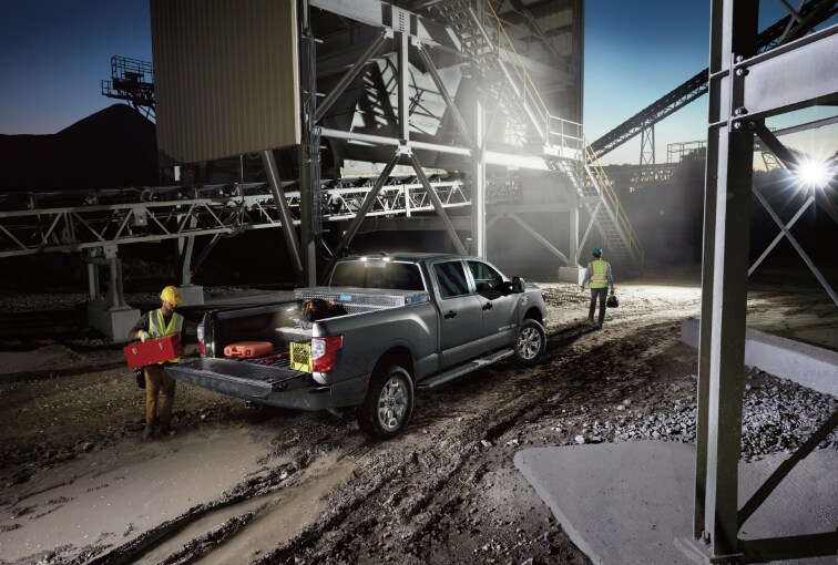 Workers Loading Truck