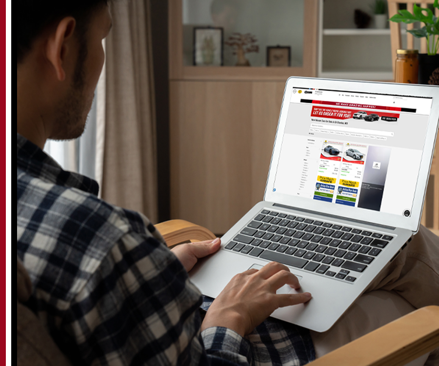 Man on computer