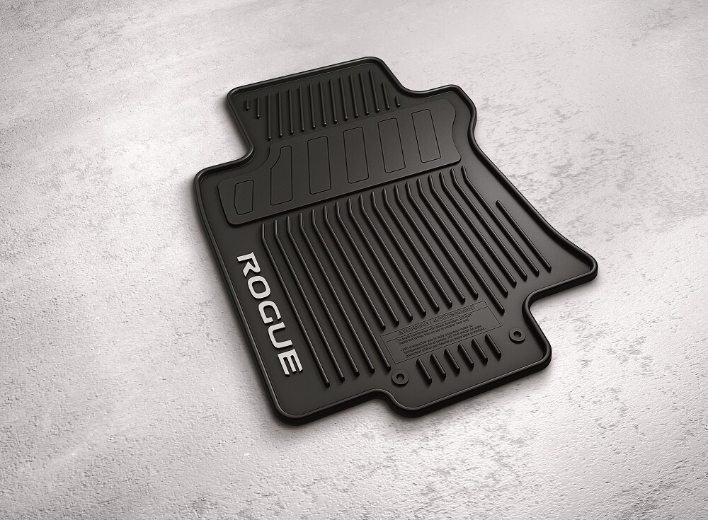 Black Nissan Rogue Floor Mat