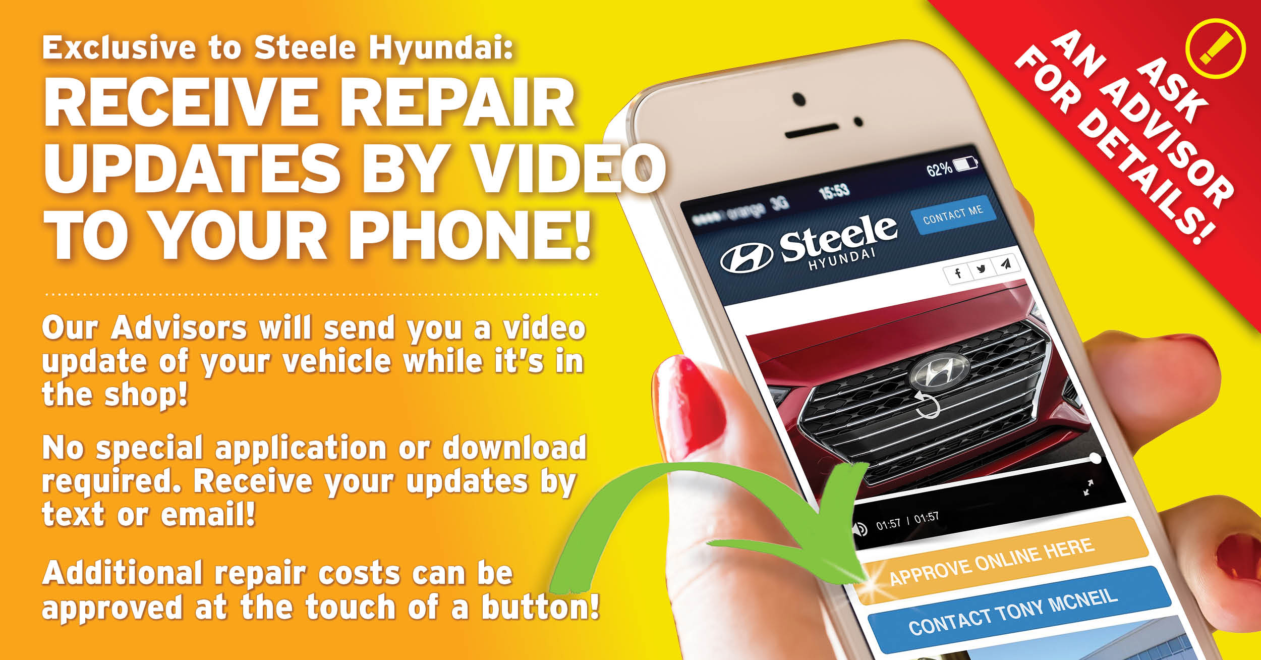 Steele Hyundai Halifax Service Video Updates