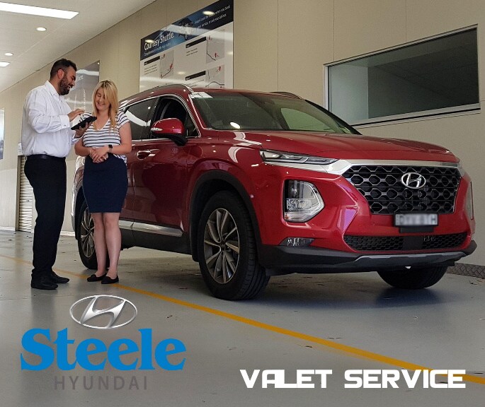 Steele Hyundai Valet Service