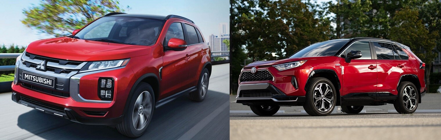 2021 Mitsubishi RVR vs. 2021 Toyota RAV4